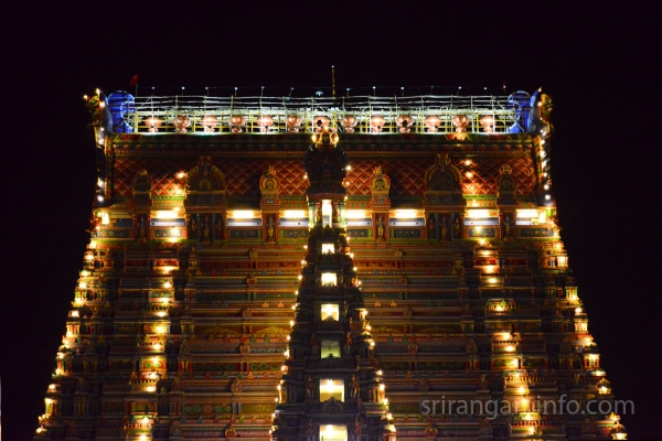 kumbabishekam rajagopuram srirangam